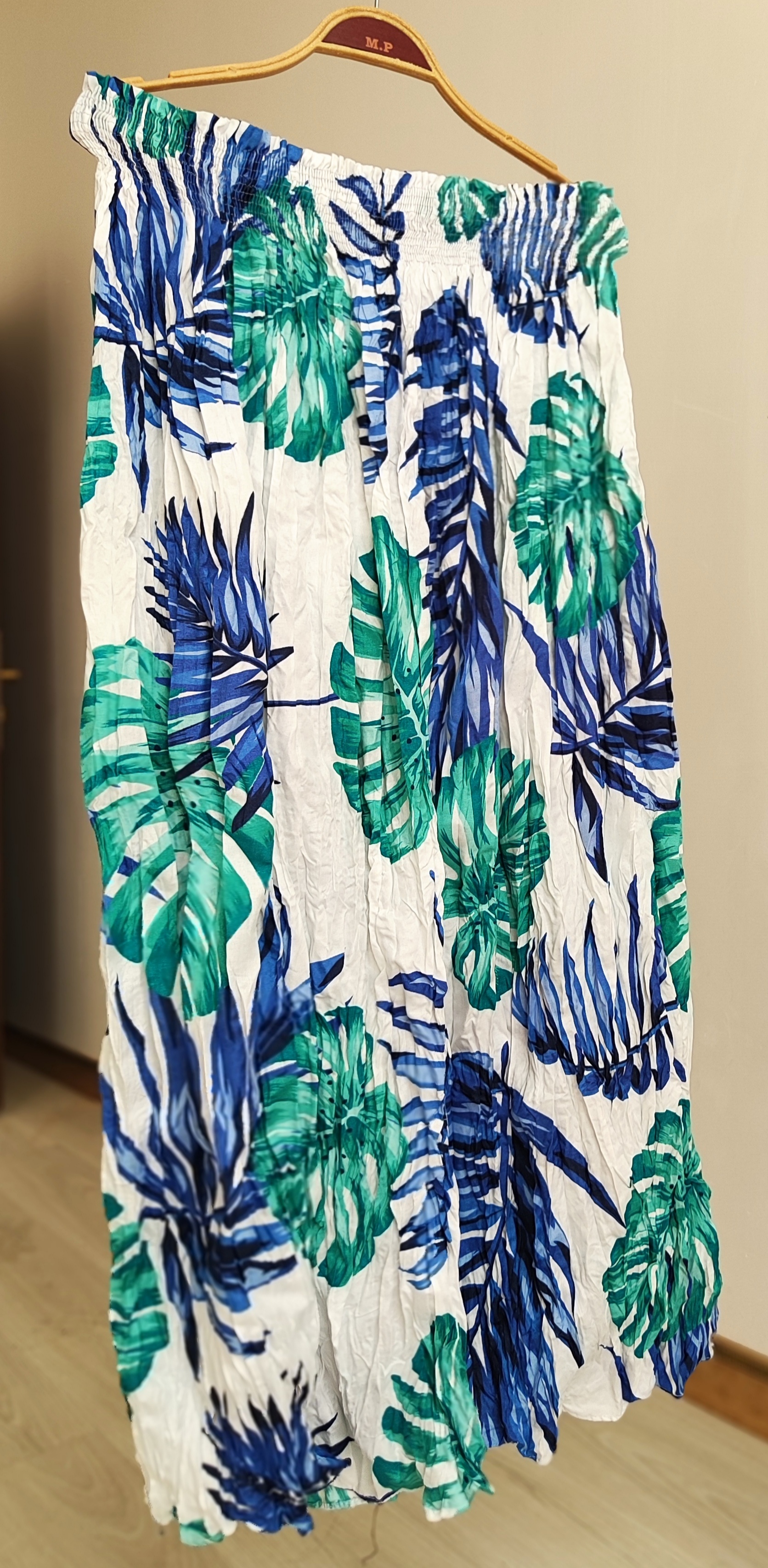 دامن نخی گلدار درجه یک بدون آبرفت بسیار خنک